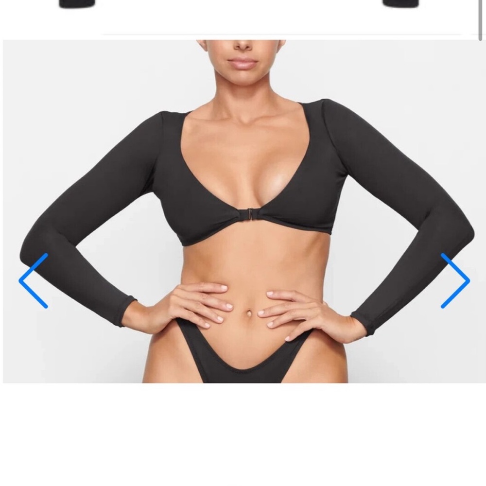 Skims swim long sleeve shrug